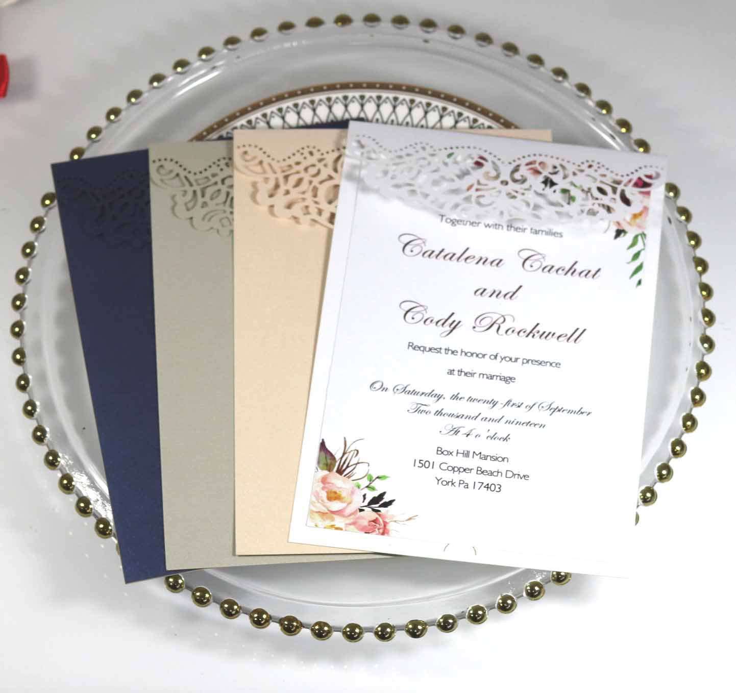 wedding card